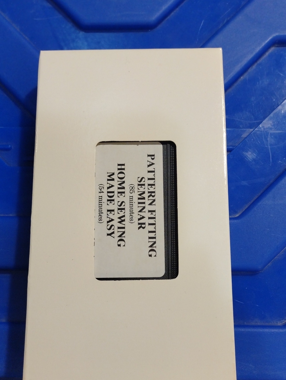 -Home Sewing Pattern Fitting Seminar VHS